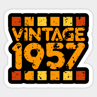 Vintage 1957 Sticker